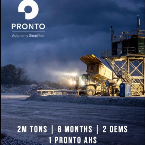 Pronto Announces Industry Milestone: North America’s First Fully Autonomous Mixed-Fleet Quarry Surpasses Two Million Tons Hauled