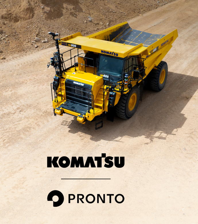 <strong>Komatsu North America and Pronto launch autonomy solution for quarry-size trucks</strong>