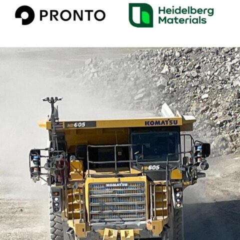 Pronto and Heidelberg Materials Deploy AHS at Lake Bridgeport